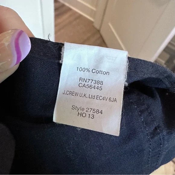 J.Crew Relaxed Boyfriend Field Jacket in Navy - Picture 15 of 15